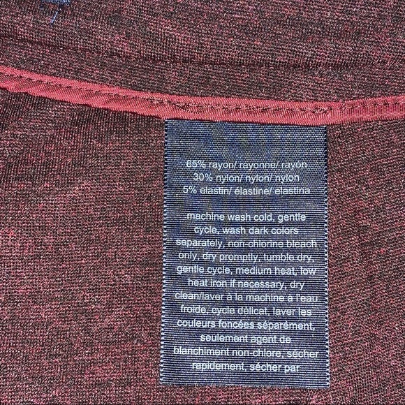 Tommy Hilfiger Deep Burgundy Pants - Picture 6 of 6